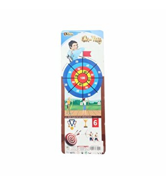 Kartela Ok Yay Seti Küçük Turuncu Mavi