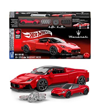 Hot Wheels Speed Serisi Maserati MC20 Araba 250 Parça JFR90
