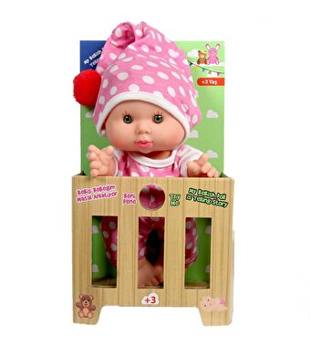 Masal Anlatan Bebiş Bebek Pembe Puantiyeli