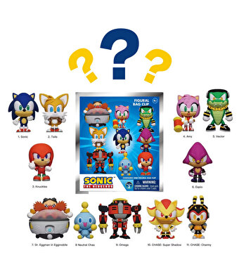 Monogram Sonic The Hedgehog Klipsli Figür Seri 3