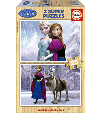 Educa Puzzle 2x25 Parça Frozen