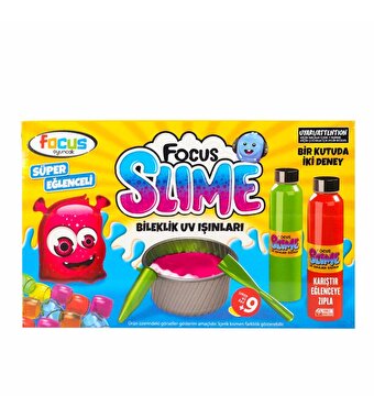 Slime Deney Seti ve UV Işınlı Bileklik