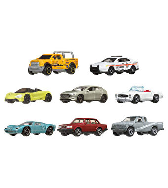 Matchbox 1:64 Ölçekli Metal 8'li Araba Seti JCT87