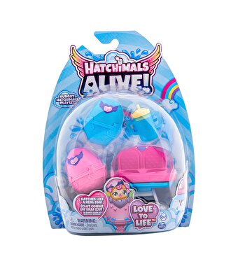 Hatchimals Alive Mama Sandalyesi Sarı Mavi Biberon