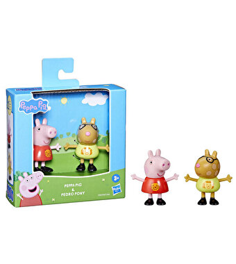 Peppa Pig Peppa'nin En İyi̇ Arkadaşları Oyun Seti̇ Peppa Pig & Pedro Pony F7652
