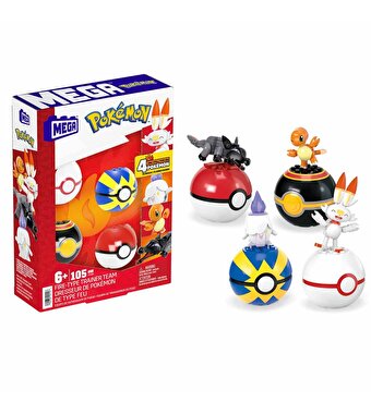 MEGA Pokemon Ateş Pokemonu Eğitmenleri HTJ06