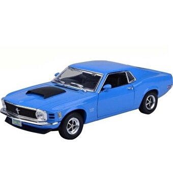 Motormax 1:24 1970 Ford Mustang Boss 429 Mavi