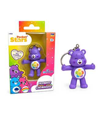 Care Bears Figürlü Anahtarlık Harmony Bear