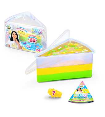 Jelly Cakes Chillin' With Rachel 3 Katmanlı Sürpriz Yüzüklü Slime Sarı