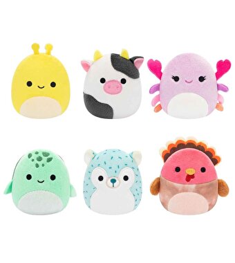 Squishmallows Micromallows 6’lı Peluş Seti