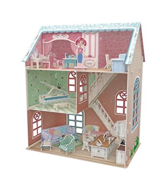 Cubic Fun 3D Puzzle 105 Parça Piyanistin Evi