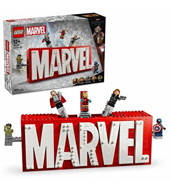 LEGO MARVEL Logosu ve Mini Figürleri 76313