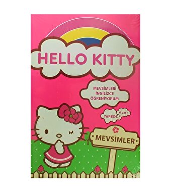 Hello Kitty Mevsimleri İngilizce Öğreniyorum Yapboz