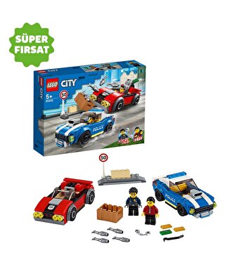 LEGO City Polis Otobanda Tutuklama 60242