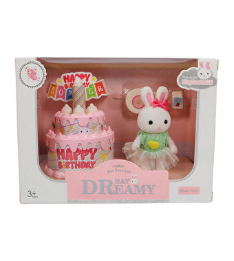 Bay Dreamy Mini Tavşan Doğum Günü Pastası
