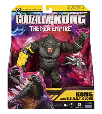 Godzilla ve Kong Aksiyon Figür Kong With B.E.A.S.T. Glove 15 Cm