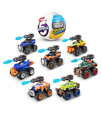 Mini Brands Monster Trucks Color Change S3 Sürpriz Paket