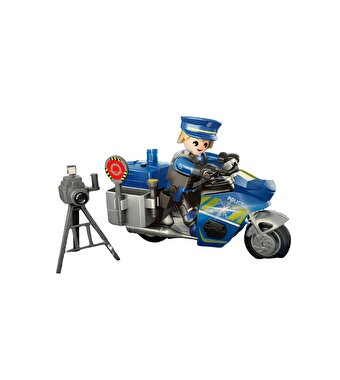 Power Planet 66303 Polis Motosikleti Yapım Seti A