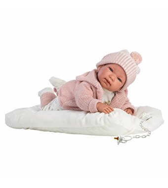 Llorens Recien Nacida Llorana Con Cojin 43 cm.