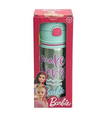 Barbie Çelik Matarara Strong Girl 500ml