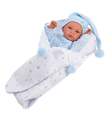 Llorens Bimbo Muselina Celeste 35 cm