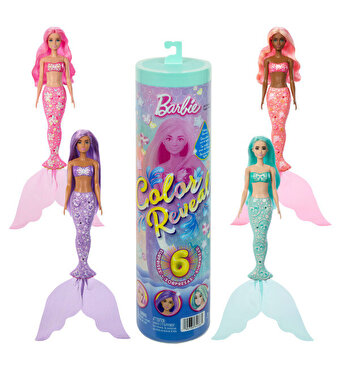 Barbie Color Reveal Renk Değiştiren Bebek Serisi Sürpriz Paket JMW61