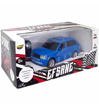 1:24 Ölçekli Full Fonksiyon Mavi Araba