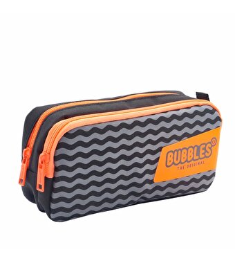 Bubbles Wave Kalem Çantası Siyah