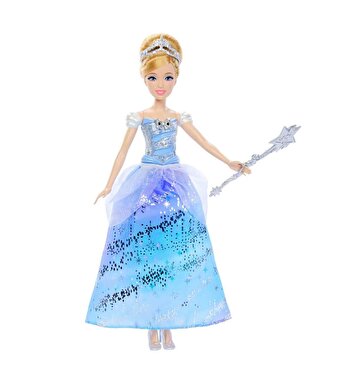 Disney Prenses Işıklı Balo Elbiseli Cinderella JBF94