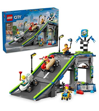 LEGO City Senin Kuralların: Yarış Arabası Rampa Parçası 60460