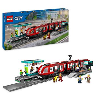 LEGO City Şehir Merkezi Tramvay İstasyonu 60423