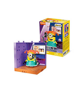 Blokees Minion preCOOL Celebration Party Serisi Figür Yapım Seti Carl the Streamer