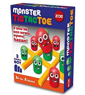 Zoe Monster Tic Tac Toe