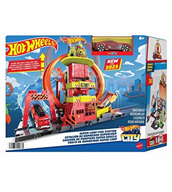 Hot Wheels Çember Pistli İftaiye İstasyonu HKX41