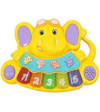 Türkçe Fil Masalcı Piyano Sarı