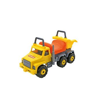 Polesie Süper Dev Turuncu Oturaklı Sarı Kamyon