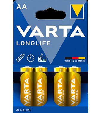 Varta Longlife Alkalin Kalem Pil AA