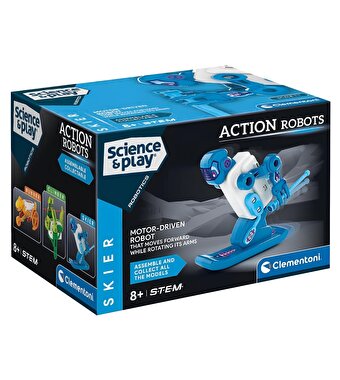 Clementoni Robotik Laboratuvar Action Robot Skier
