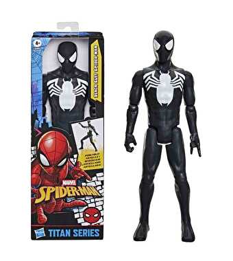 Marvel Classic Hero Titan Serisi Aksiyon Figürü 30 Cm  Black Suit Spider Man G2860