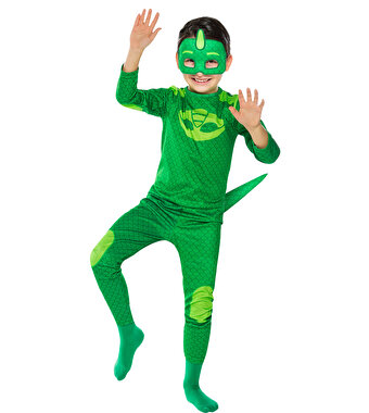 PijaMaskeliler Kertenkele Çocuk Kostüm 7-9 Yaş