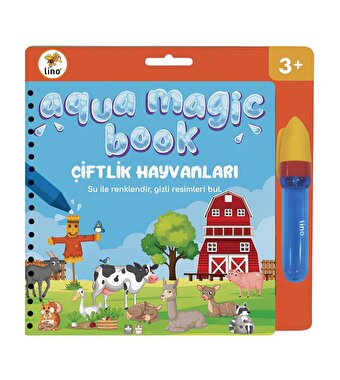 Aqua Magic Sihirli Boyama Kitabı Çiftlik Hayvanları