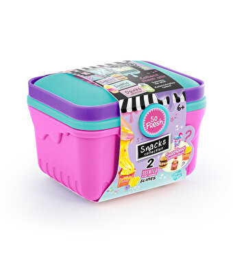 So Slime DIY Slimelicious Mi̇ni̇ Market Sepeti̇ Snacks Collection
