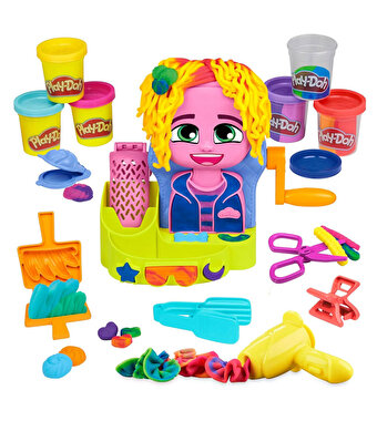 Play Doh Renkli Kuaför Salonu Oyun Seti F8807
