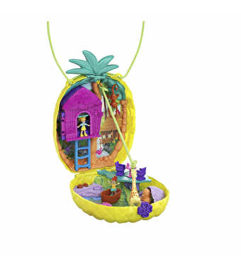 Polly Pocket Çanta Olabilen Micro Oyun Setleri Tropicool Pineapple GKJ64
