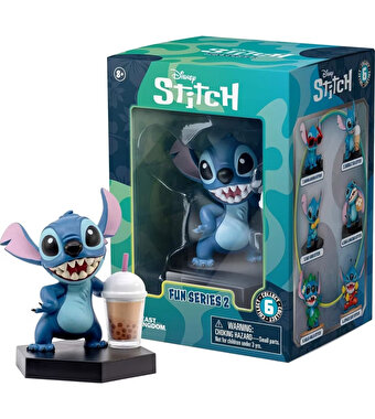 Disney Stitch Fun Serisi 2 Tekli Figür Paketi Bubble Tea Stitch