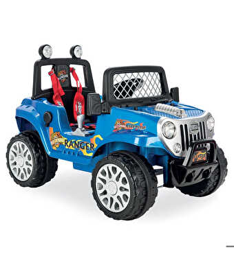 Pilsan Ranger 12 Volt Akülü Uzaktan Kumandalı Araba Metalik Mavi