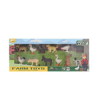 Farm Toys 12 Parça Çiftlik Hayvan Seti
