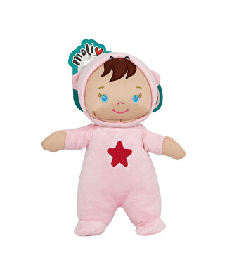 Moliv İlk Soft Bebeğim Bez Bebek Pembe