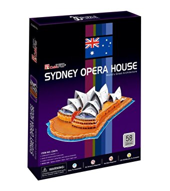 Cubic Fun 3D Puzzle Sydney Opera Binası Avustralya