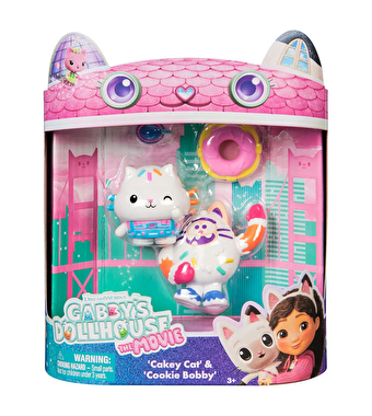 Gabby’s Dollhouse 2’li Figür Paketi Cakey Cat ve Cookie Bobby